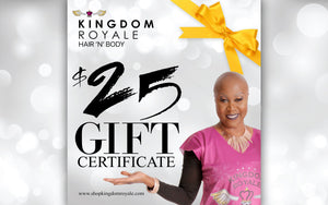 GIFT CERTIFICATE