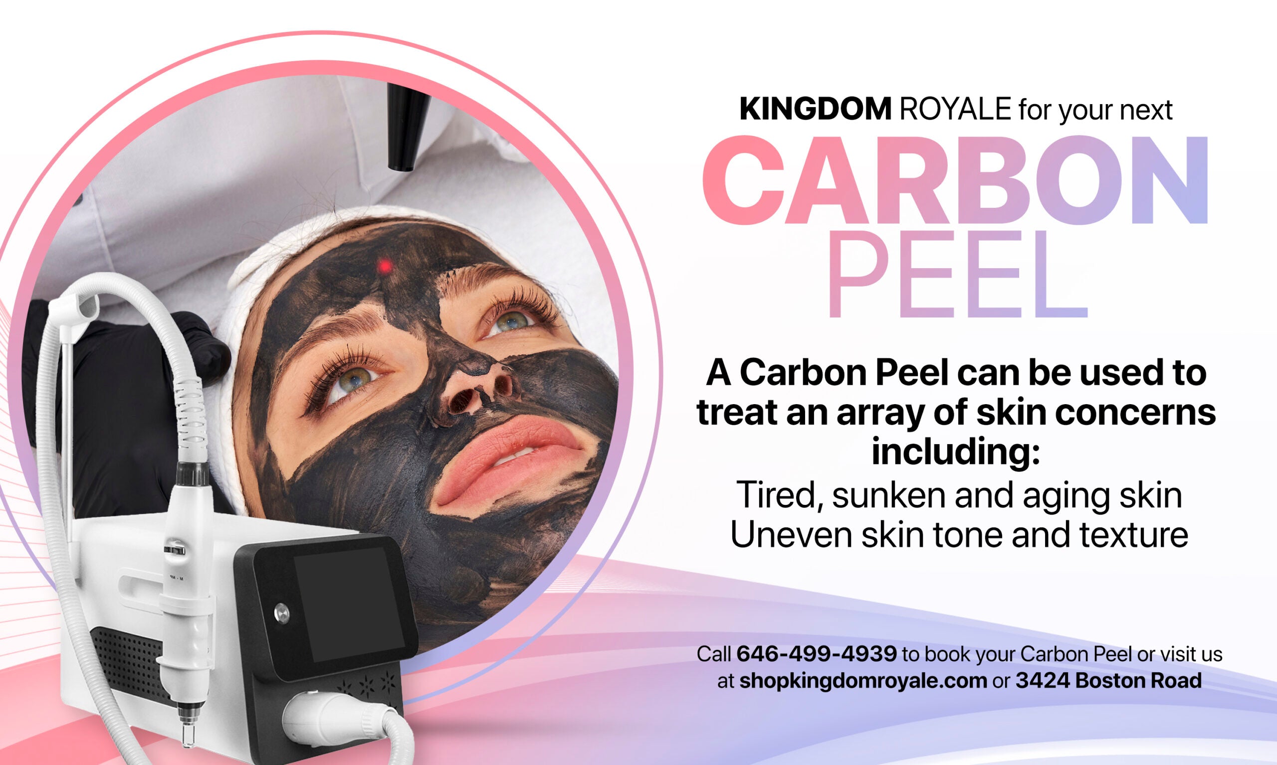 KINGDOM ROYALE SPA SERVICES - CARBON PEEL FACIAL